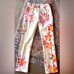 Roberto Cavalli | Y2K Floral Jeans - Perfect Condition